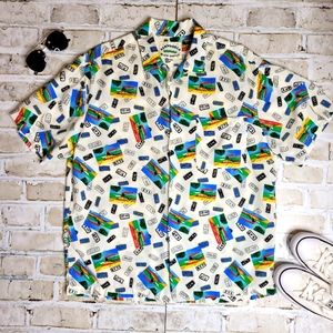 Jams World Fast Lane Slim Fit Cotton Shirt Med.